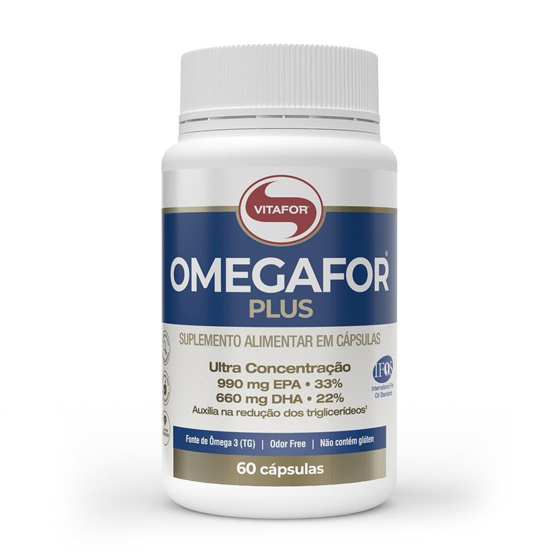 Omegafor Plus 60 Cápsulas 1000mg - Vitafor