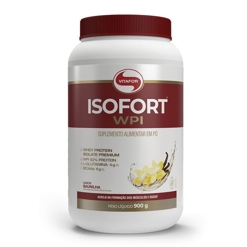 Proteína Isofort 900g Vitafor 