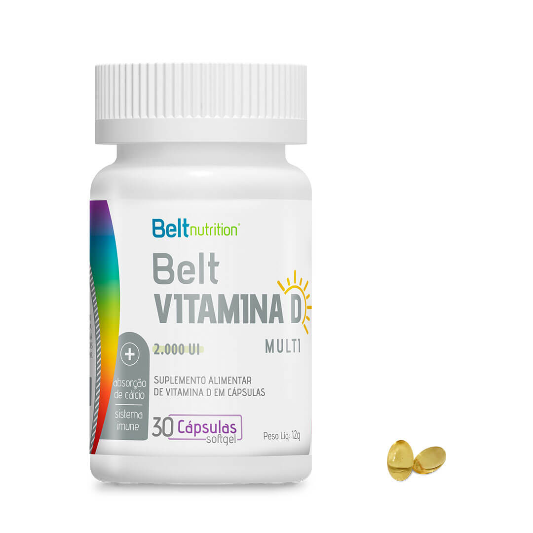 Belt Vitamina D3 (2.000UI) - 30 Capsulas gelatinosas