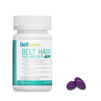 Belt Hair Nail and Skin Plus 30 Cápsulas Gelatinosas