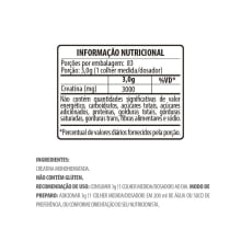 Creatina Monohidrata -Pote 250g- Belt Nutrition