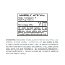 Belt Vitamina D3 (2.000UI) - 30 Capsulas gelatinosas