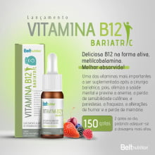 Belt B12 Bariatric Líquida Sabor Frutas Vermelhas 15ml