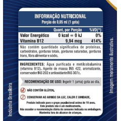 Vitamina B12  Easy em gotas - 30ML - Suprimed