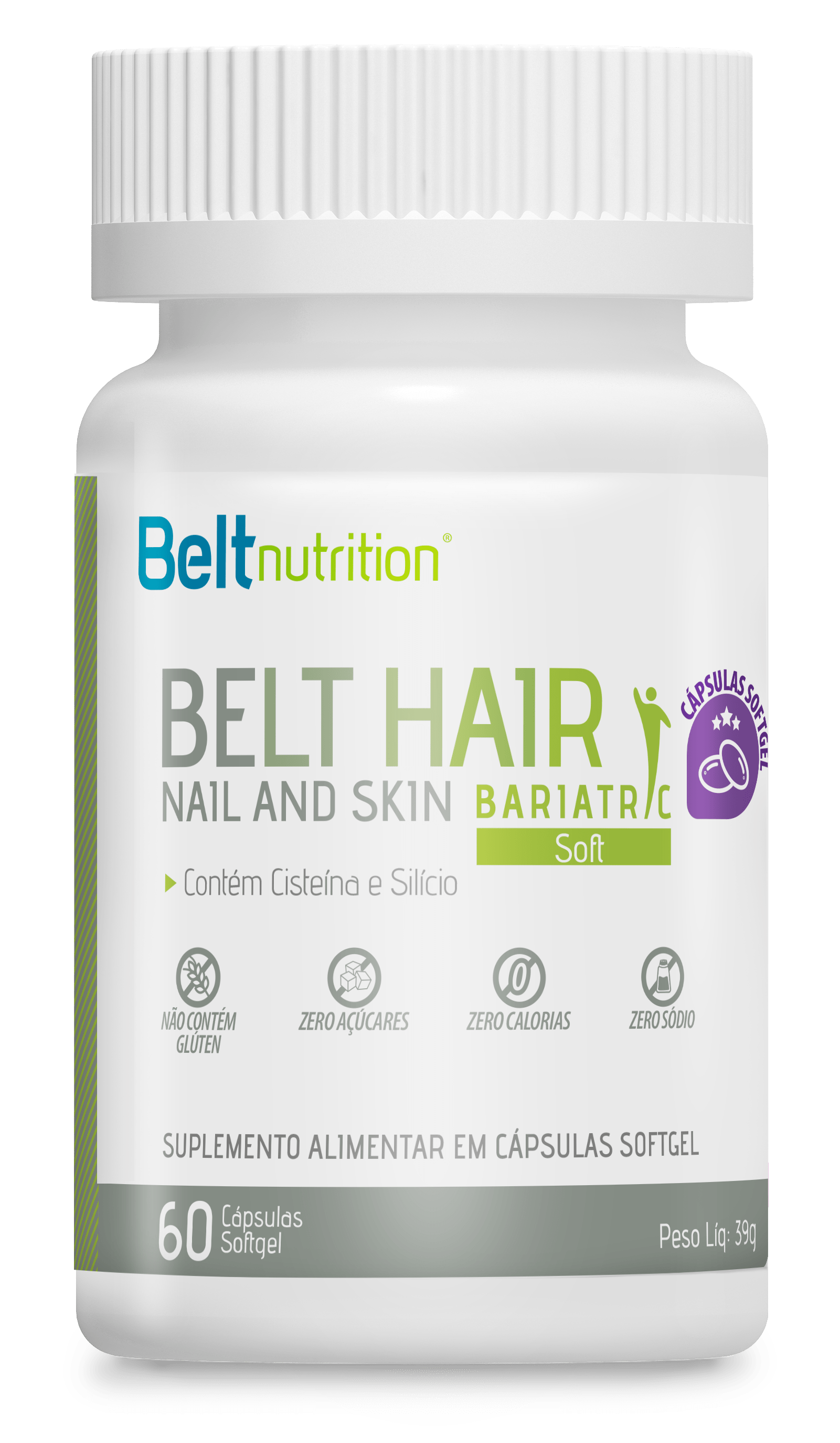 Belt Hair Nail and Skin - Bariatric PLUS