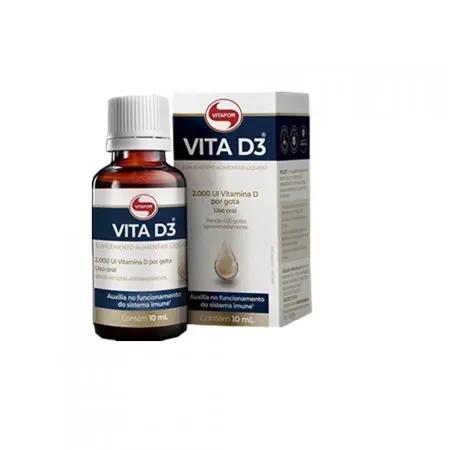 Vitamina D3 Gotas - 10ml - Vitafor
